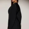 Azelie minikjole med enkeltradet blazer i svart