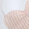 Biarritz badedrakt med utskjæringer og halterneck i mauve