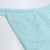 Bosa Broderie Anglaise bikinitruser med snøring i pudderblå