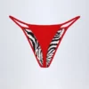 Camogli bikinitruser i sebraprint