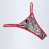 Camogli bikinitruser i sebraprint