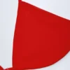 Canggu trekantet bikinitopp med charm-detaljer i Fiery Red