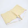 Cerreto mid-rise hotpants i sitrongule striper