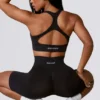 Cut Out Define Luxe sports-BH i svart