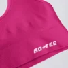 Define Luxe halterneck-sports-BH i Berry