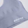 Define Luxe halterneck-sports-BH i blågrå