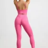 Define Luxe leggings med høy midje i Hot Pink