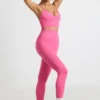 Define Luxe leggings med høy midje i Hot Pink