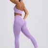 Define Luxe leggings med høy midje i lilla