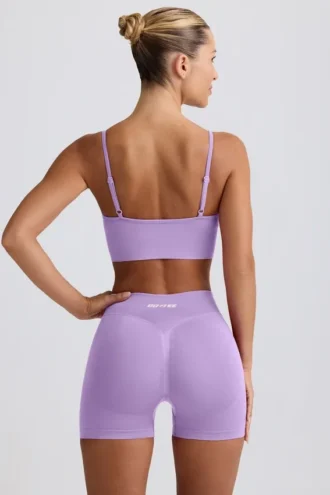 Define Luxe minishorts i lilla
