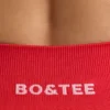 Define Luxe minishorts i valmuerød