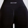 Define Luxe minishorts med høy midje i svart