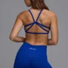 Define Luxe Multiway sports-BH med åpen rygg i Royal Blue