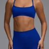Define Luxe Multiway sports-BH med åpen rygg i Royal Blue