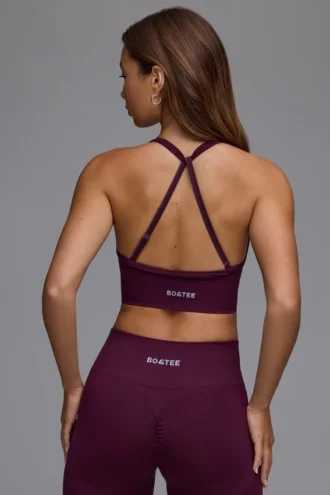 Define Luxe Multiway Sports Bra i Grape