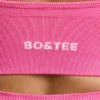Define Luxe sports-BH med V-hals i knallrosa