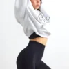 Define Luxe sykkelshorts med høy midje i svart