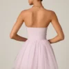 Dottie Tulle Corset Minikjole i Lilac
