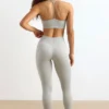FlexiRib leggings med høy midje i grått