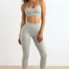 FlexiRib leggings med høy midje i grått