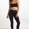 FlexiRib leggings med høy midje i svart