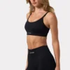 FlexiRib minishorts i svart