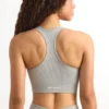 FlexiRib Racerback Sports Bra i grå