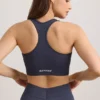 FlexiRib sports-BH med racerrygg i indigo-skifer