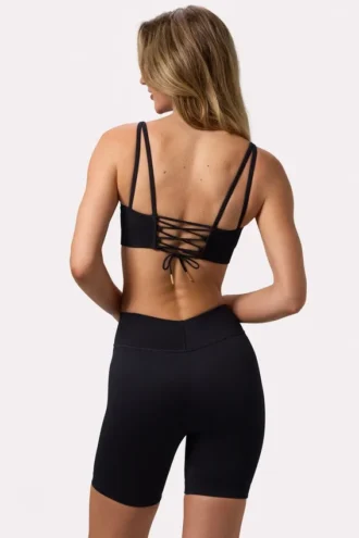 FlexiRib sykkelShorts i svart