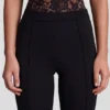 Giuliana Ponte Jersey Cropped Capri-bukser i svart