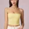 Hania Modal Broderie Anglaise Camisole-top i sitrongul