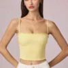 Hania Modal Broderie Anglaise Camisole-top i sitrongul
