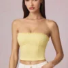 Hania Modal Broderie Anglaise Camisole-top i sitrongul