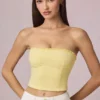 Hania Modal Broderie Anglaise Camisole-top i sitrongul