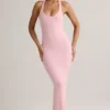 Imelda Modal Racerback Maxikjole i Baby Pink