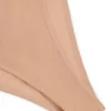 Intimates Body i mykt mesh med usynlige stropper og tanga i varm fersken