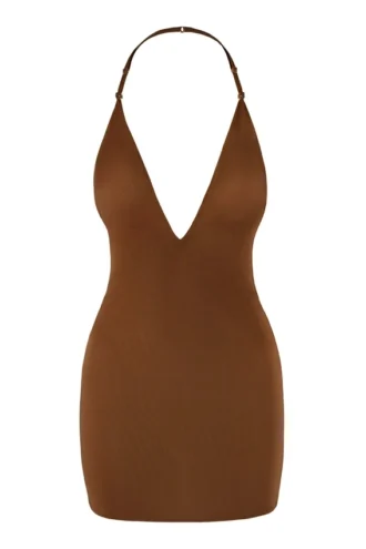 Intimates Intimates Soft Mesh Multiway minikjole i kastanje