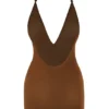 Intimates Intimates Soft Mesh Multiway minikjole i kastanje
