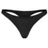 Intimates sømløs strikket tanga i svart