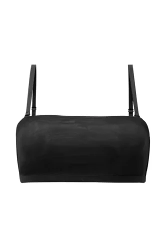 Intimates Soft Mesh Bandeau-BH i svart