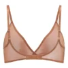 Intimates Soft Mesh enkeltlags trekant-BH i honning