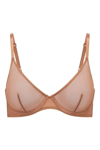 Intimates Soft Mesh enkeltsidig bh med bøyle i honning