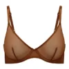 Intimates Soft Mesh enkeltsidig bh med bøyle i kastanje