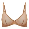 Intimates Soft Mesh enkeltsidig bh med bøyle i mandel