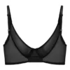 Intimates Soft Mesh enkeltsidig bh med bøyle i svart