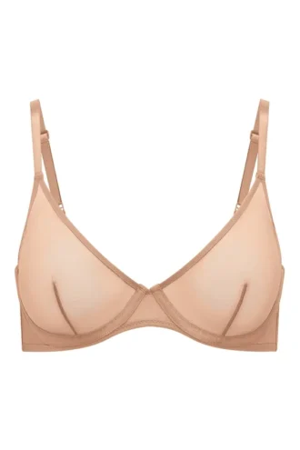 Intimates Soft Mesh enkeltsidig bh med bøyle i varm fersken