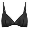 Intimates Soft Mesh Single Layer Triangle Bra i svart