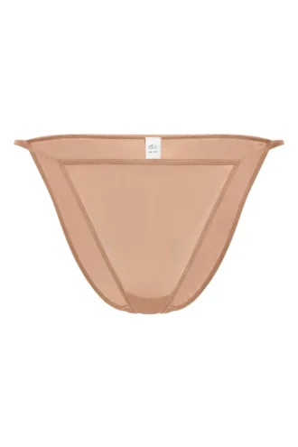 Intimates Soft Mesh String-bikini i varm fersken