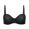 Intimates Soft Mesh stroppeløs BH i svart