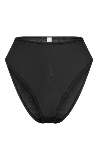 Intimates Soft Mesh truse med høy midje i svart